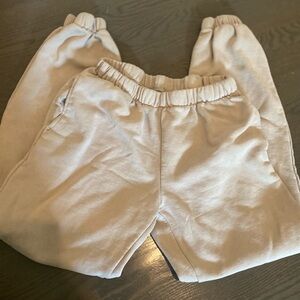 Brandy Melville brownish tan sweatpants
